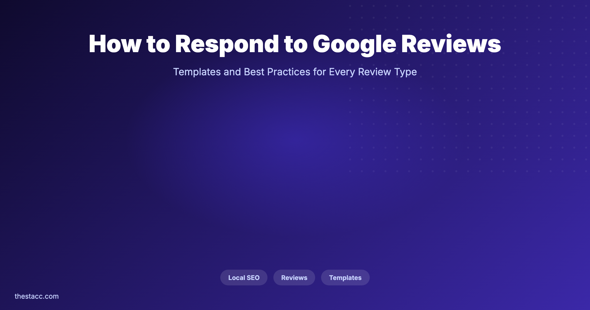 How to Respond to Google Reviews (2026 Guide)