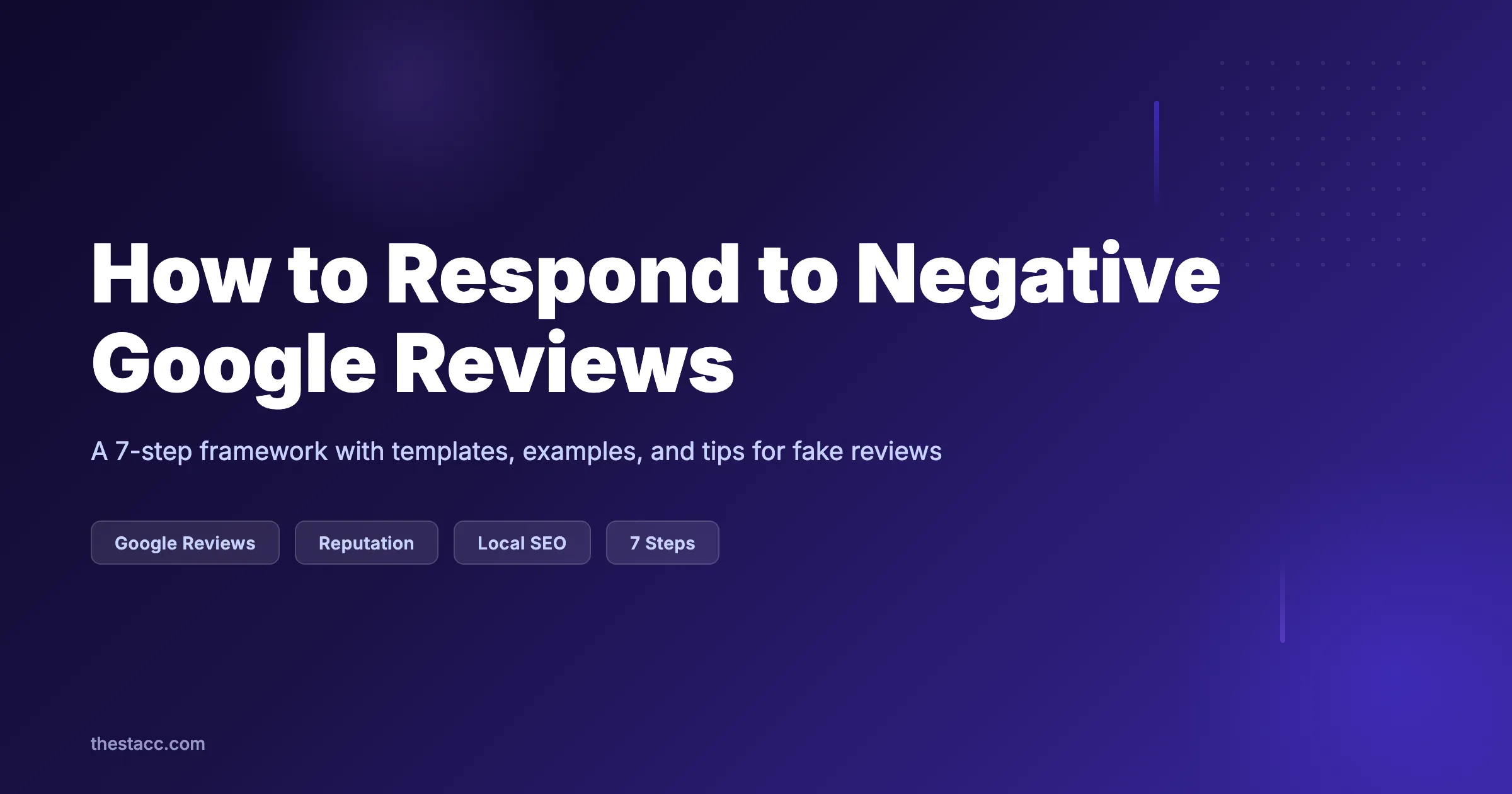 How to Respond to Negative Google Reviews (7 Steps)