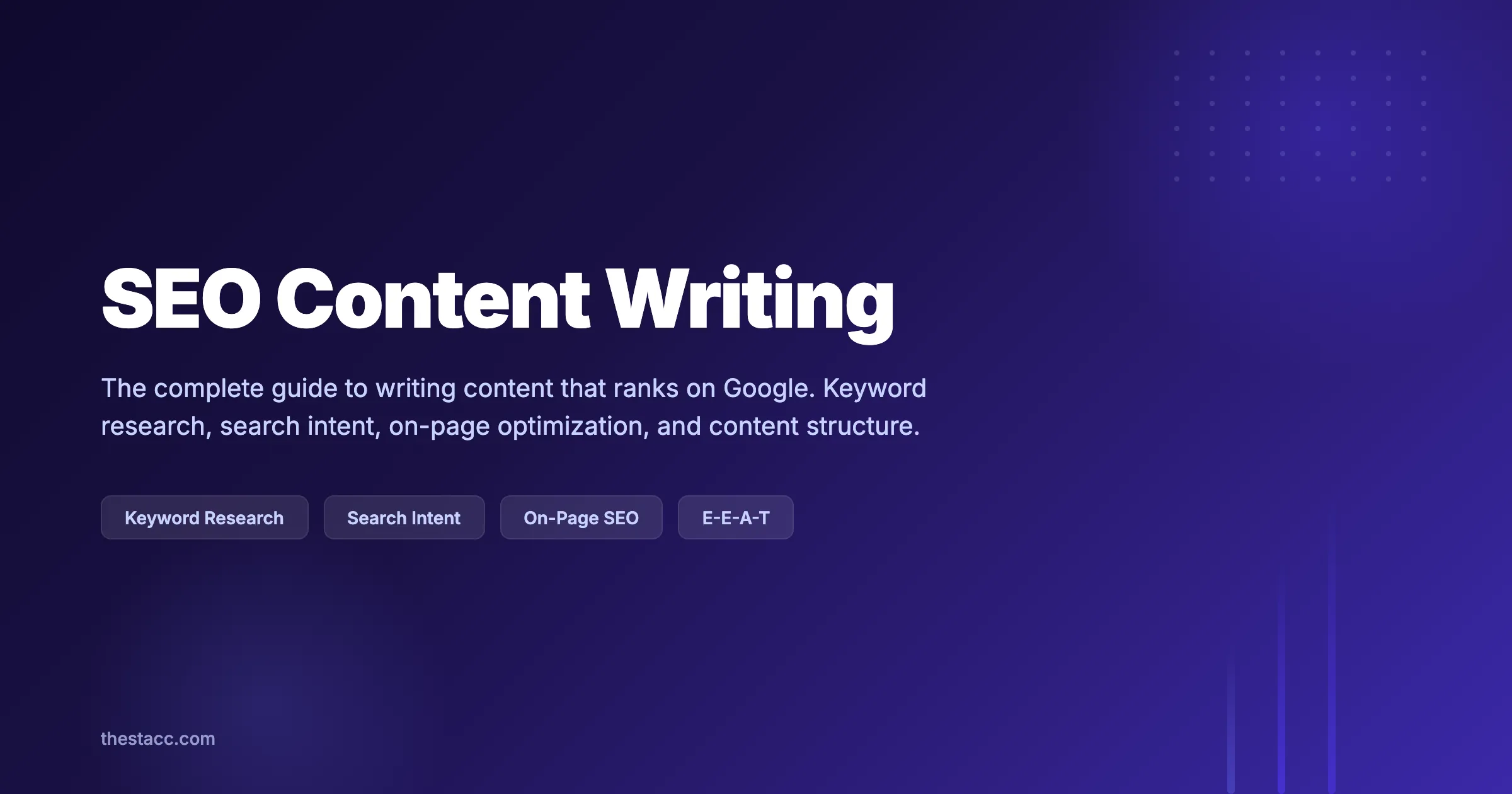 SEO Content Writing: The Complete Guide (2026)