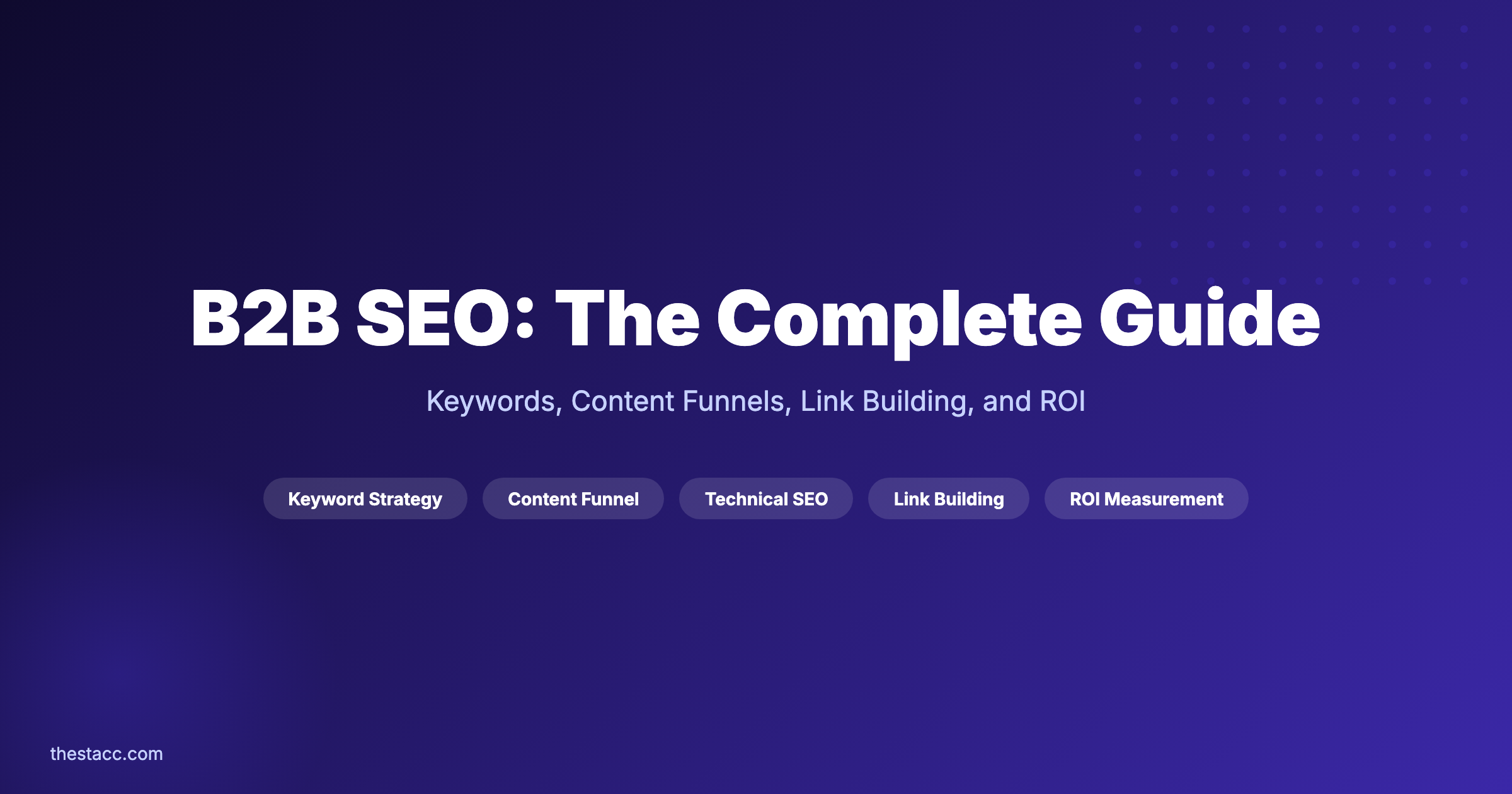 B2B SEO: The Complete Guide for 2026