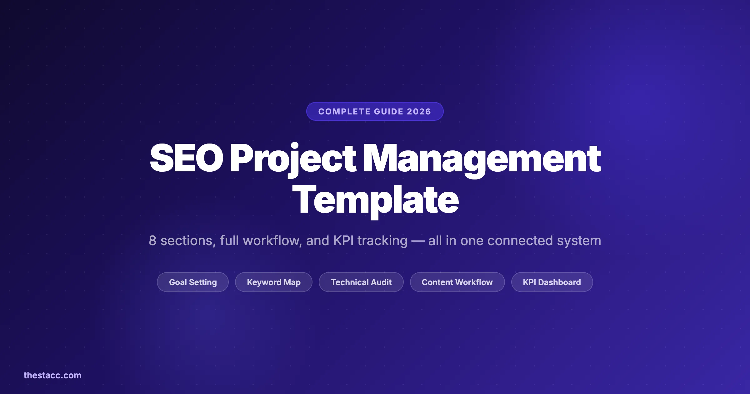 SEO Project Management Template: Complete Guide