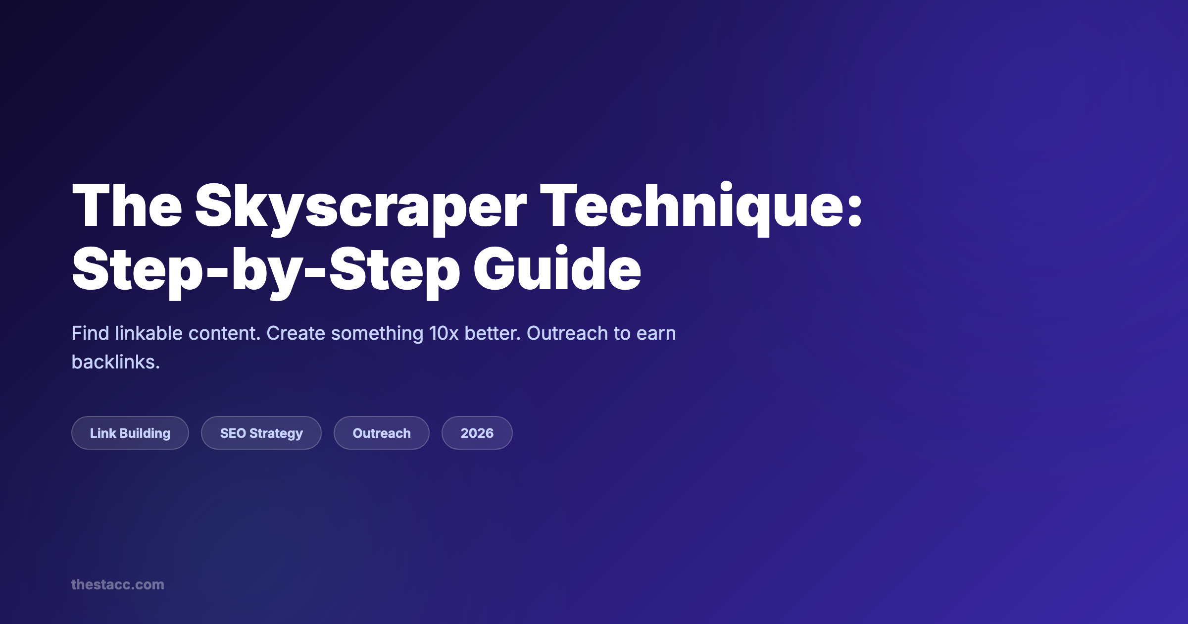 The Skyscraper Technique: A Step-by-Step Guide (2026)