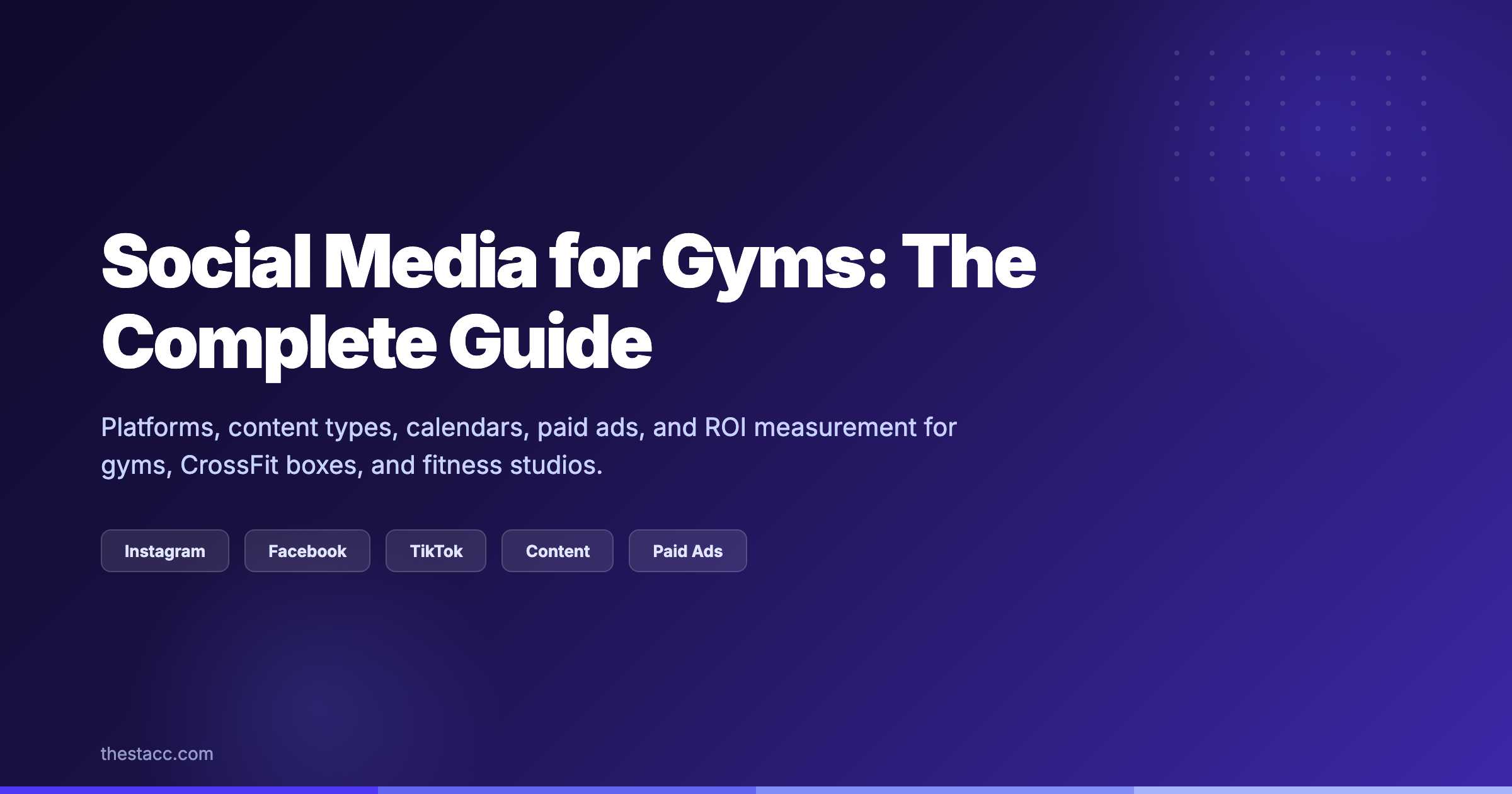 Social Media for Gyms: The Complete Guide (2026)