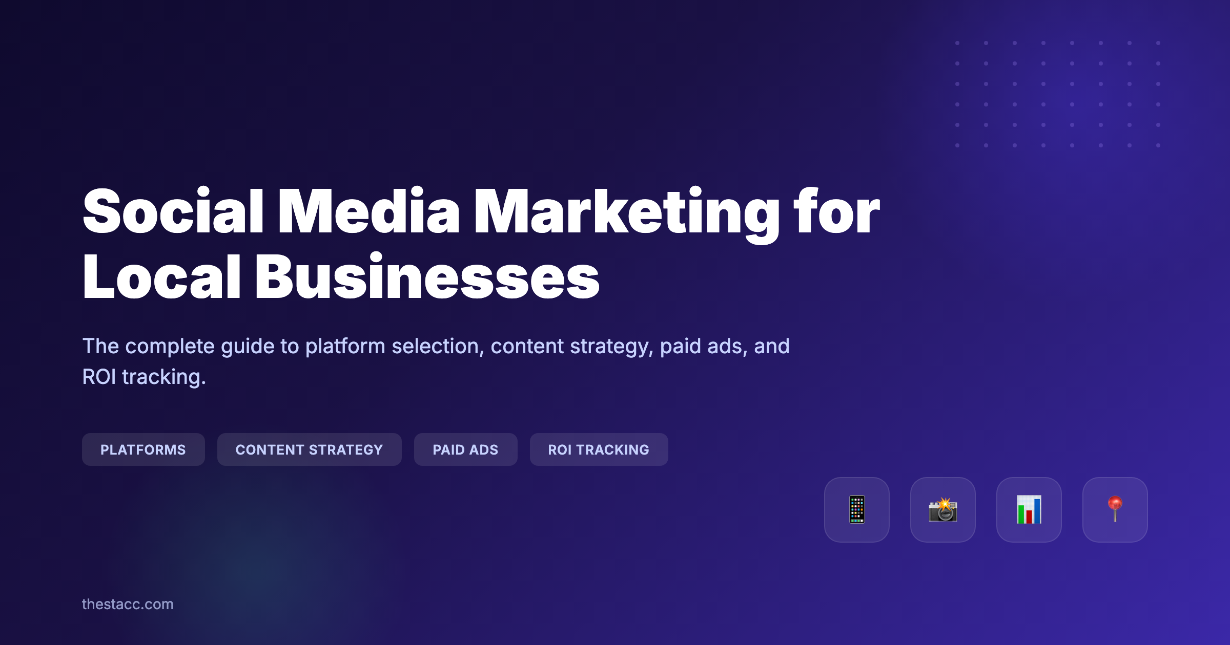 Social Media Marketing for Local Businesses: The Complete Guide