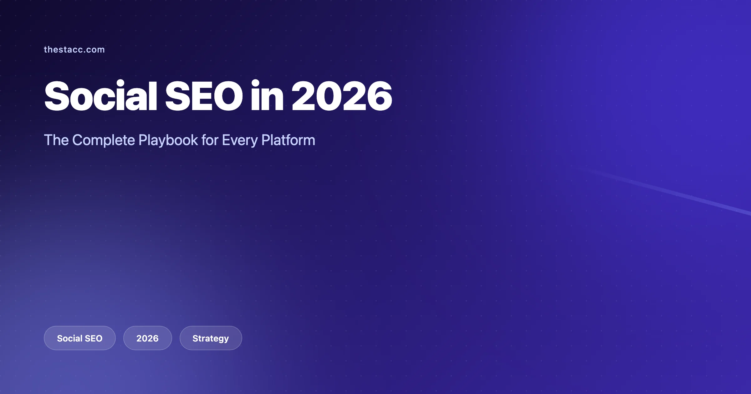 Social SEO in 2026: The Complete Playbook for Every Platform