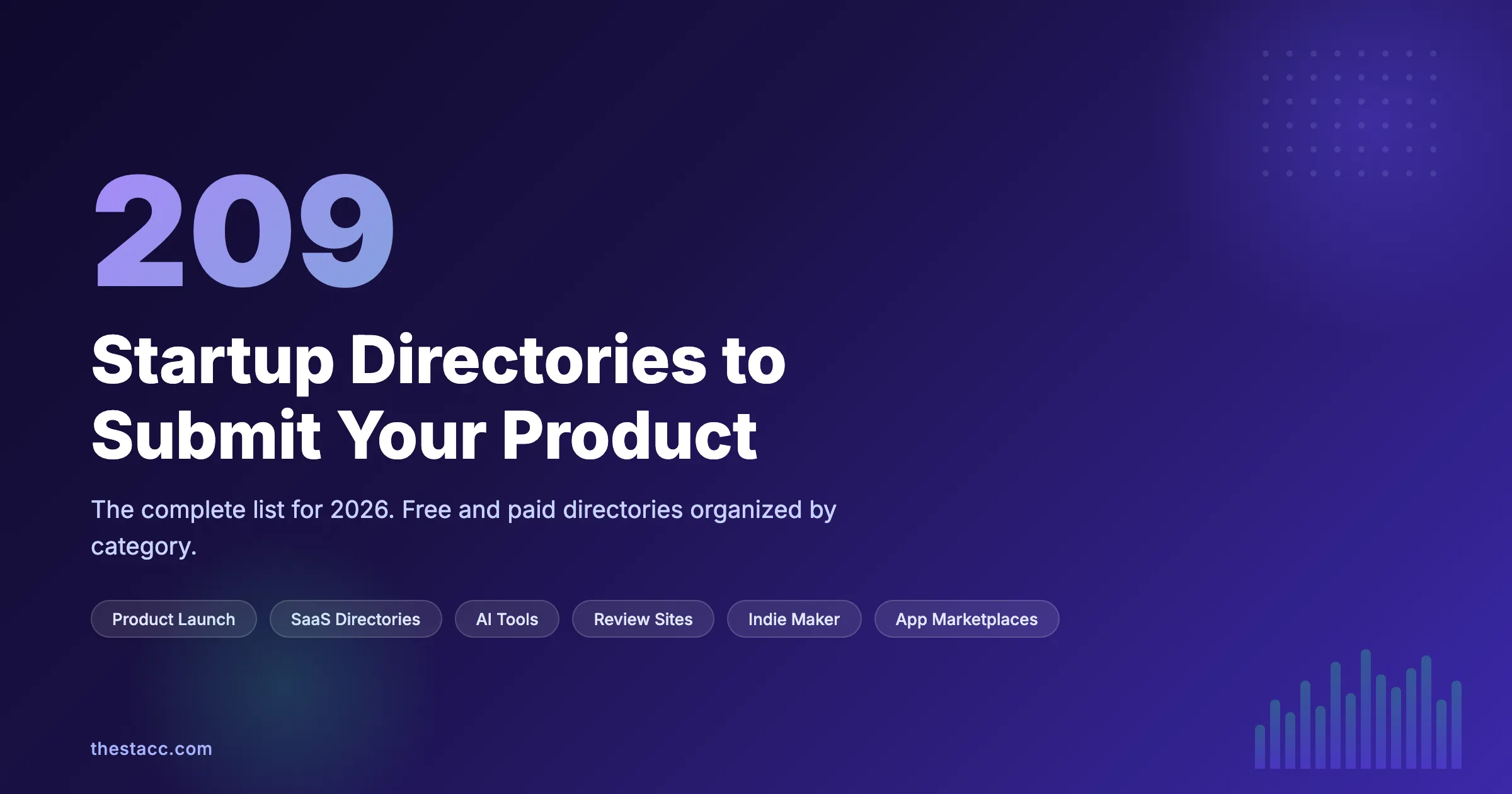 209 Startup Directories to Submit Your Product (2026)