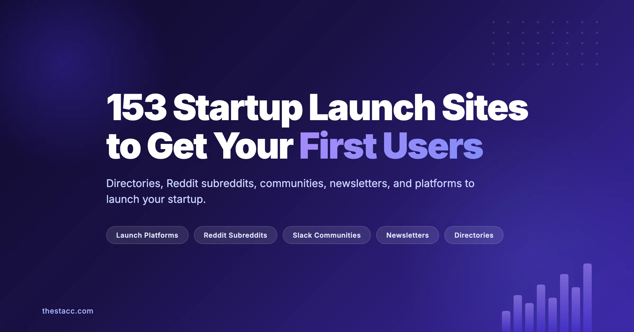 153 Startup Launch Sites to Get Your First Users