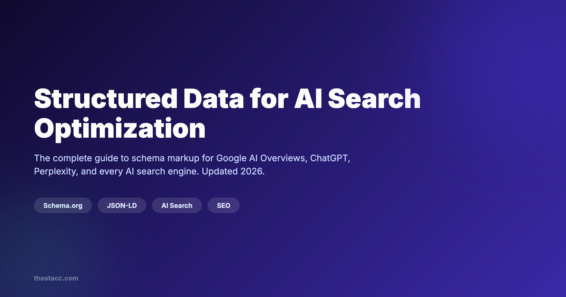 Structured Data for AI Search: The Complete Guide