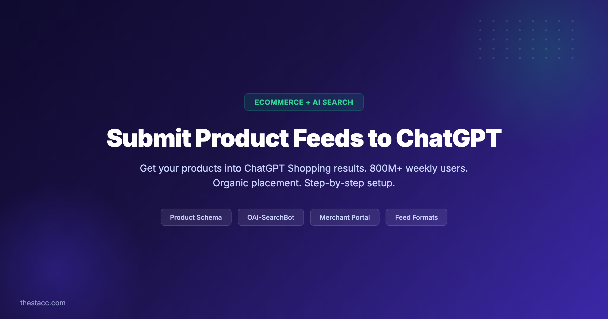 How to Submit Product Feeds to ChatGPT (2026)