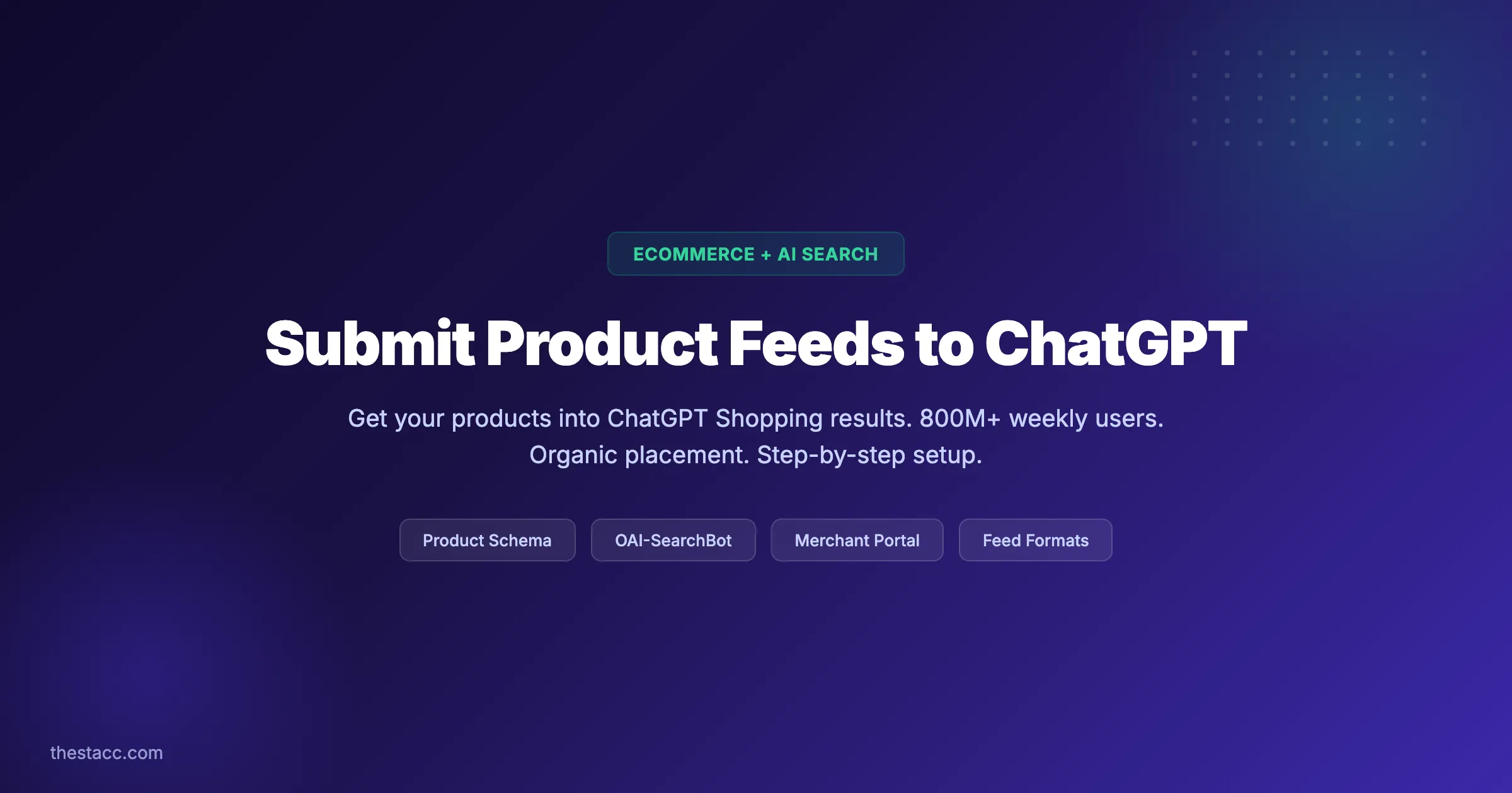 How to Submit Product Feeds to ChatGPT (2026)