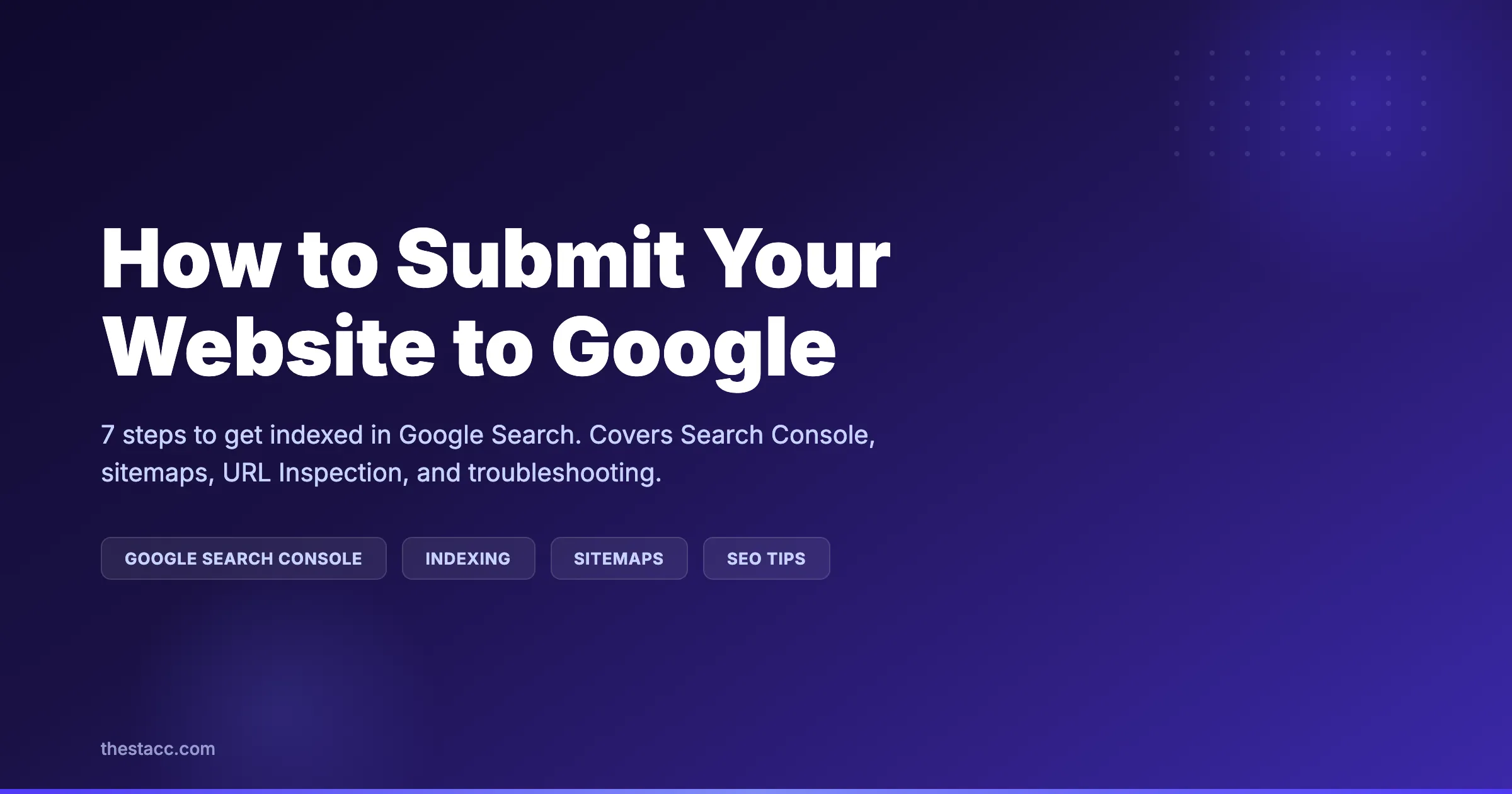 How to Submit Your Website to Google (7 Steps)