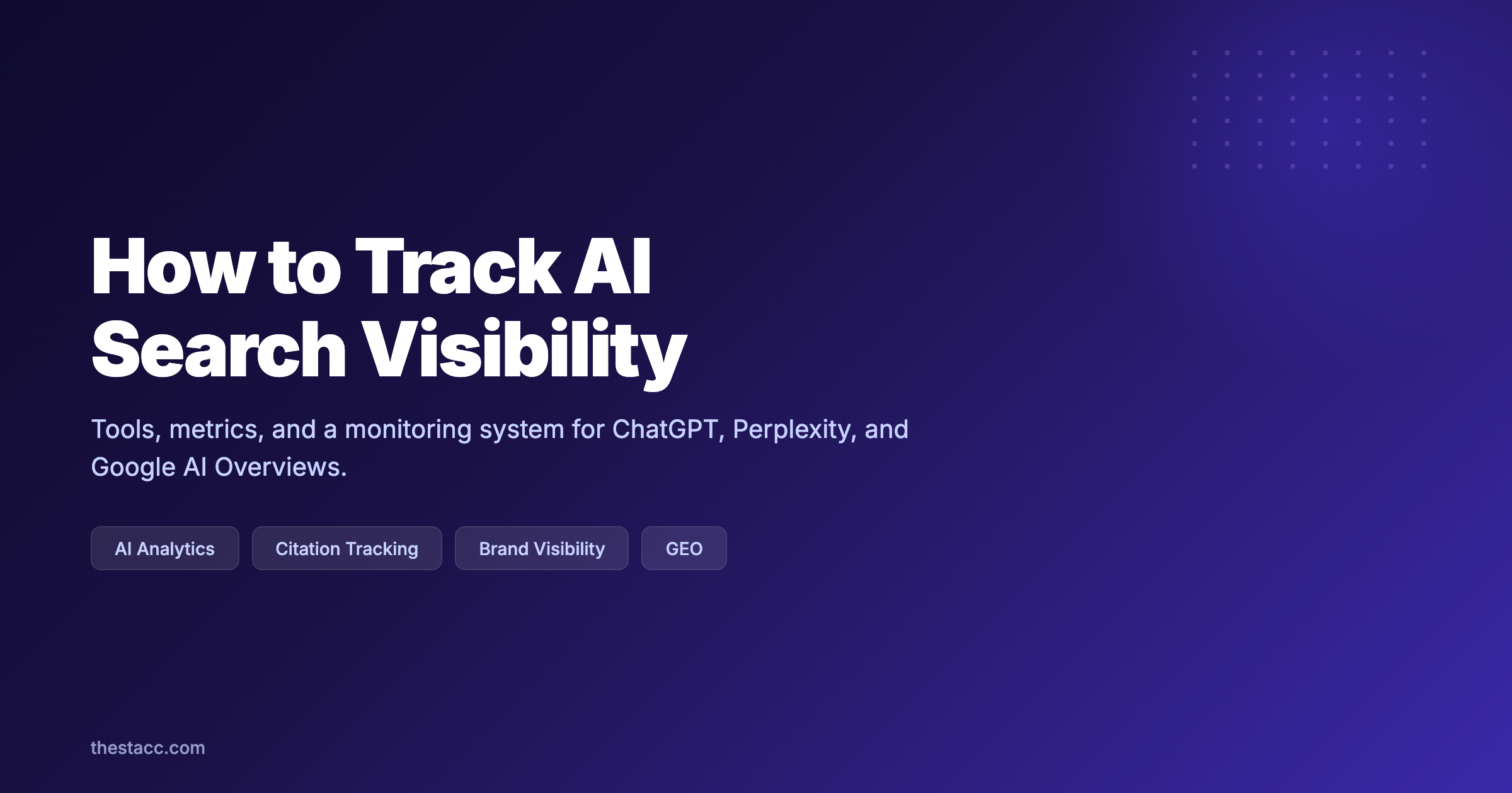 How to Track AI Search Visibility (2026 Guide)