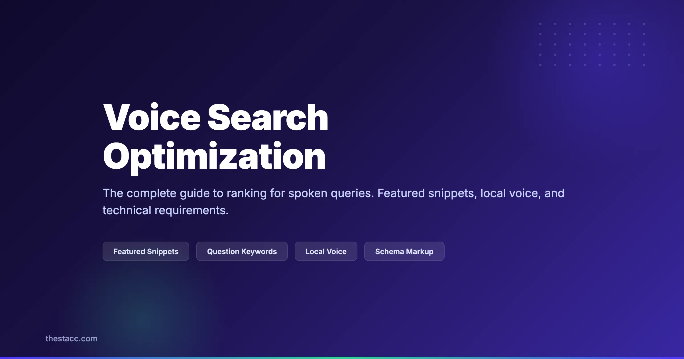 Voice Search SEO: The Complete Guide (2026)