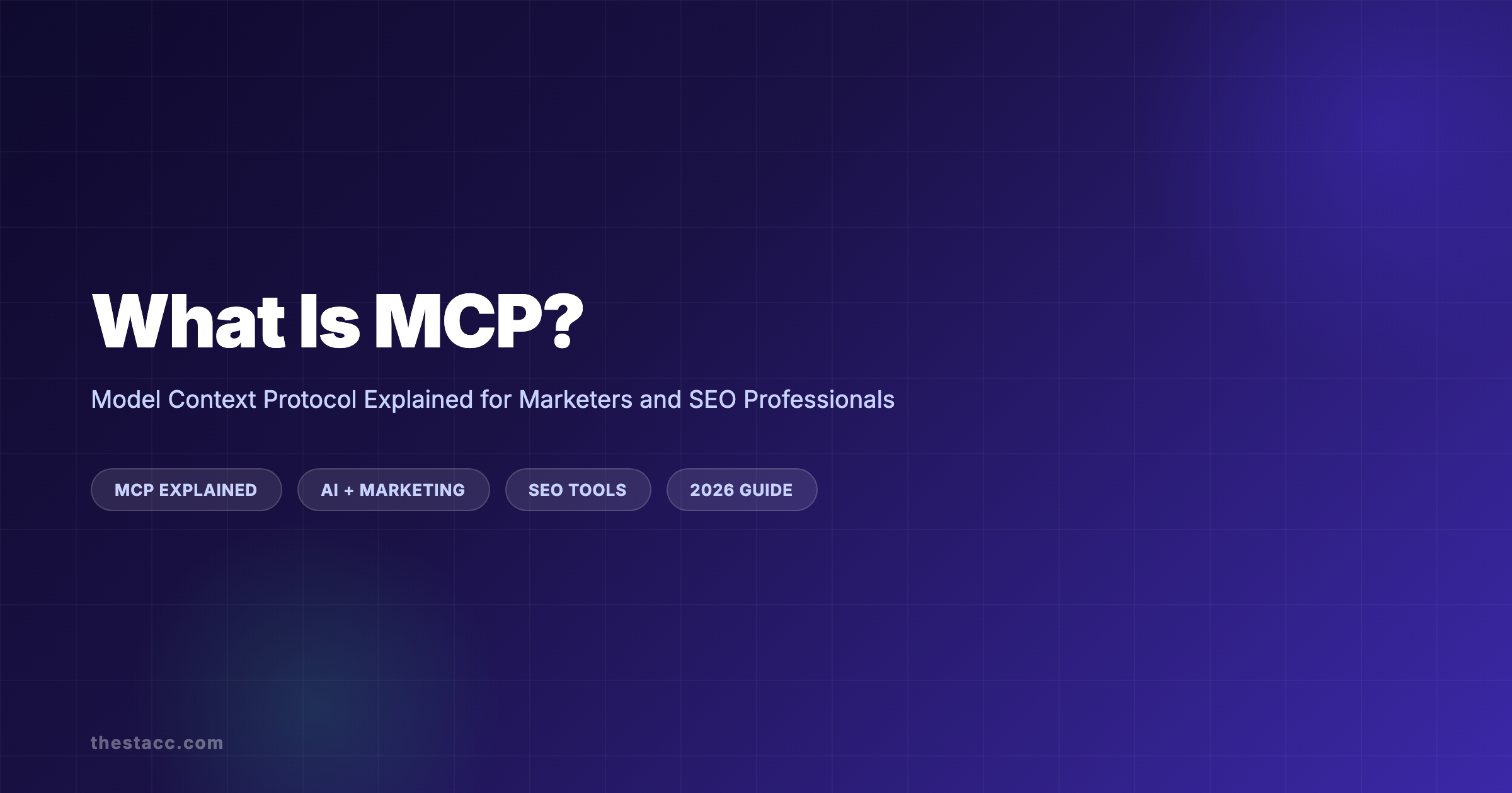 What Is MCP? Model Context Protocol for Marketers