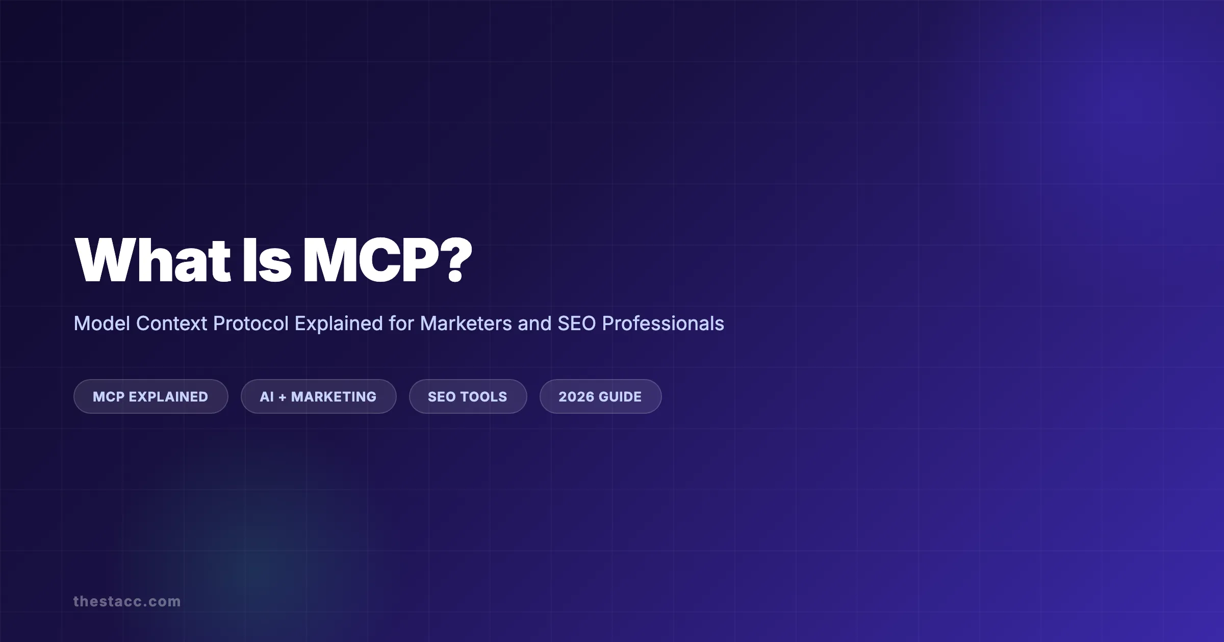 What Is MCP? Model Context Protocol for Marketers