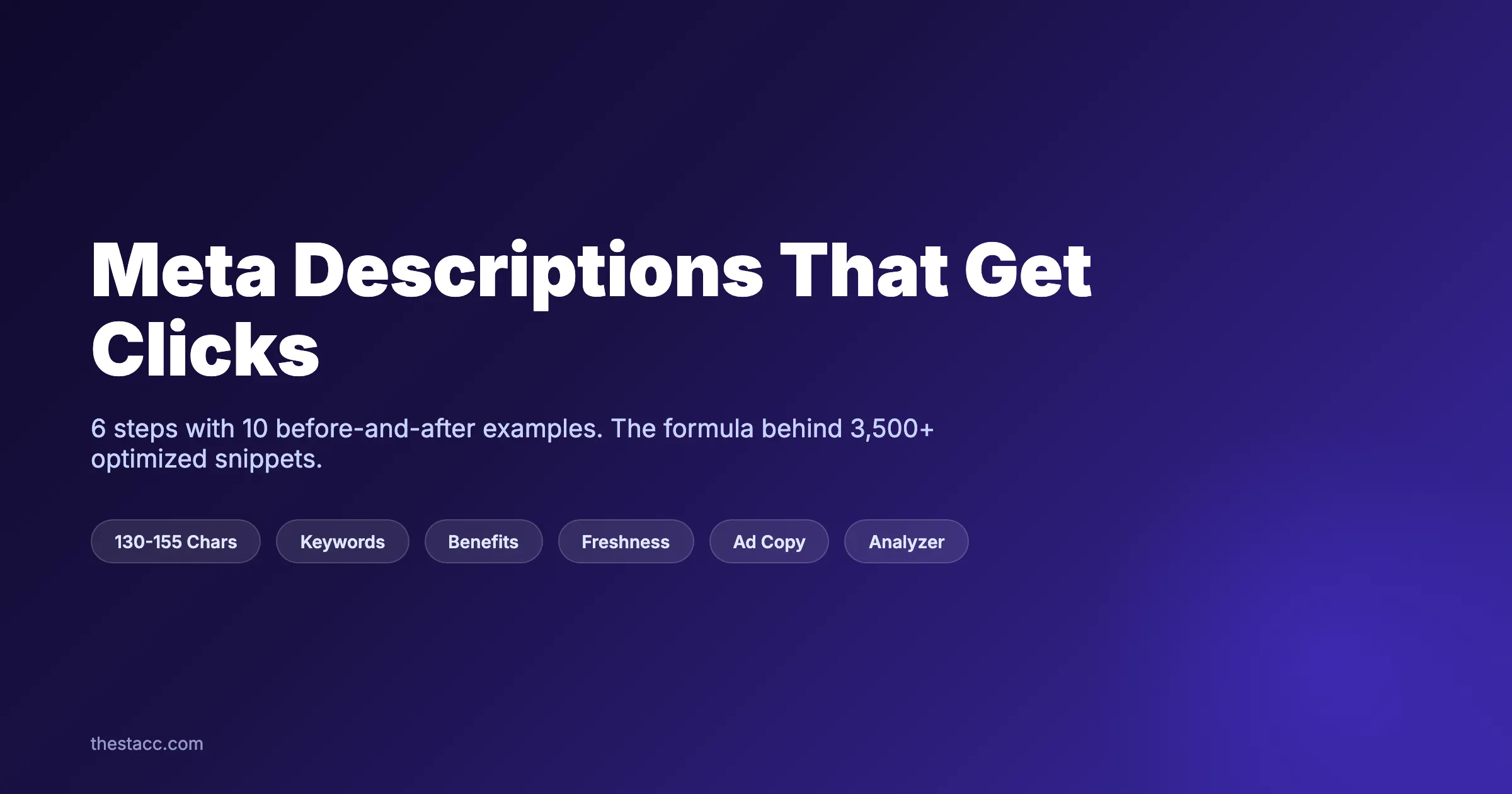 How to Write Meta Descriptions That Get Clicks (2026)