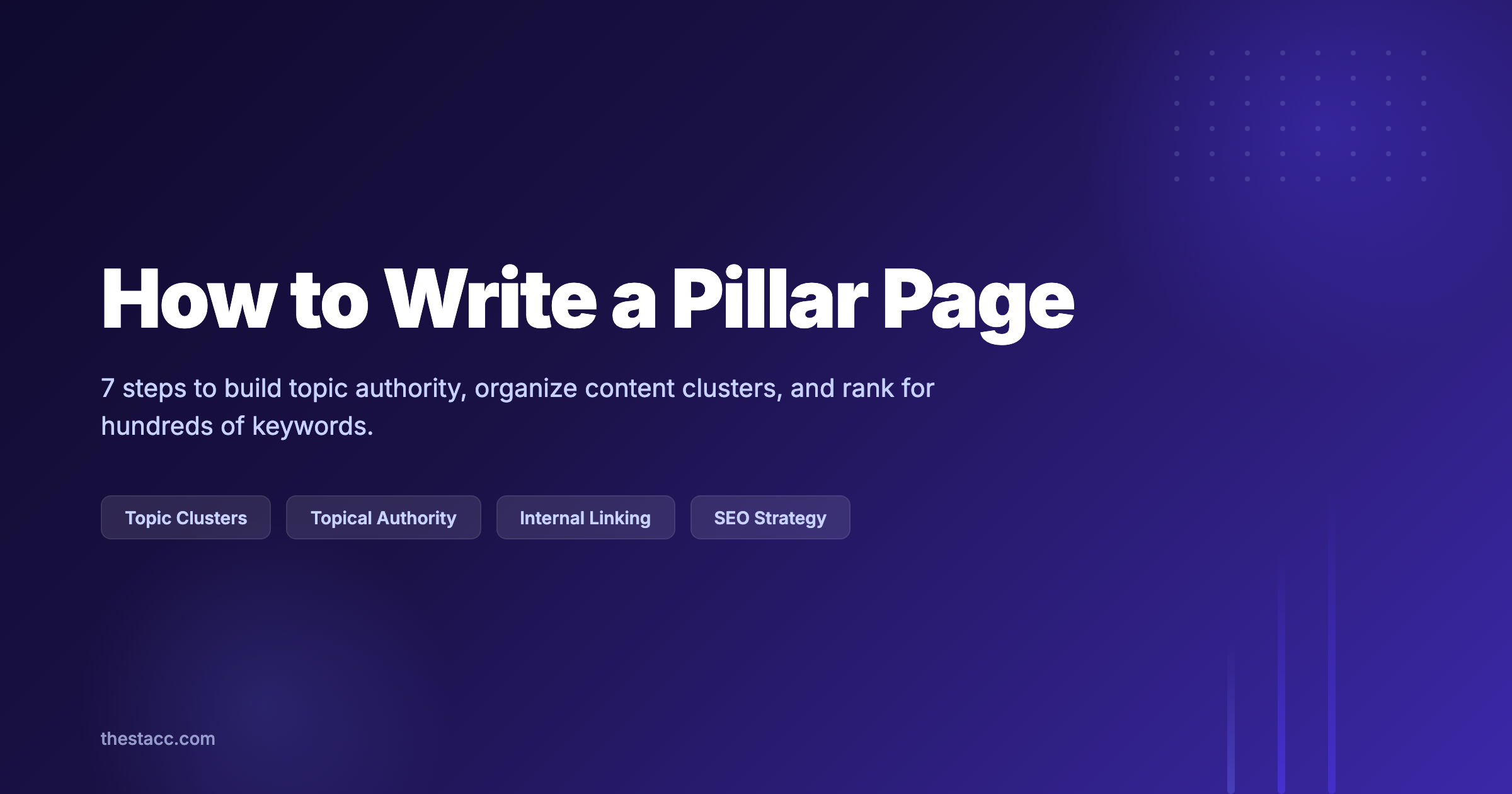 How to Write a Pillar Page That Ranks (7 Steps)