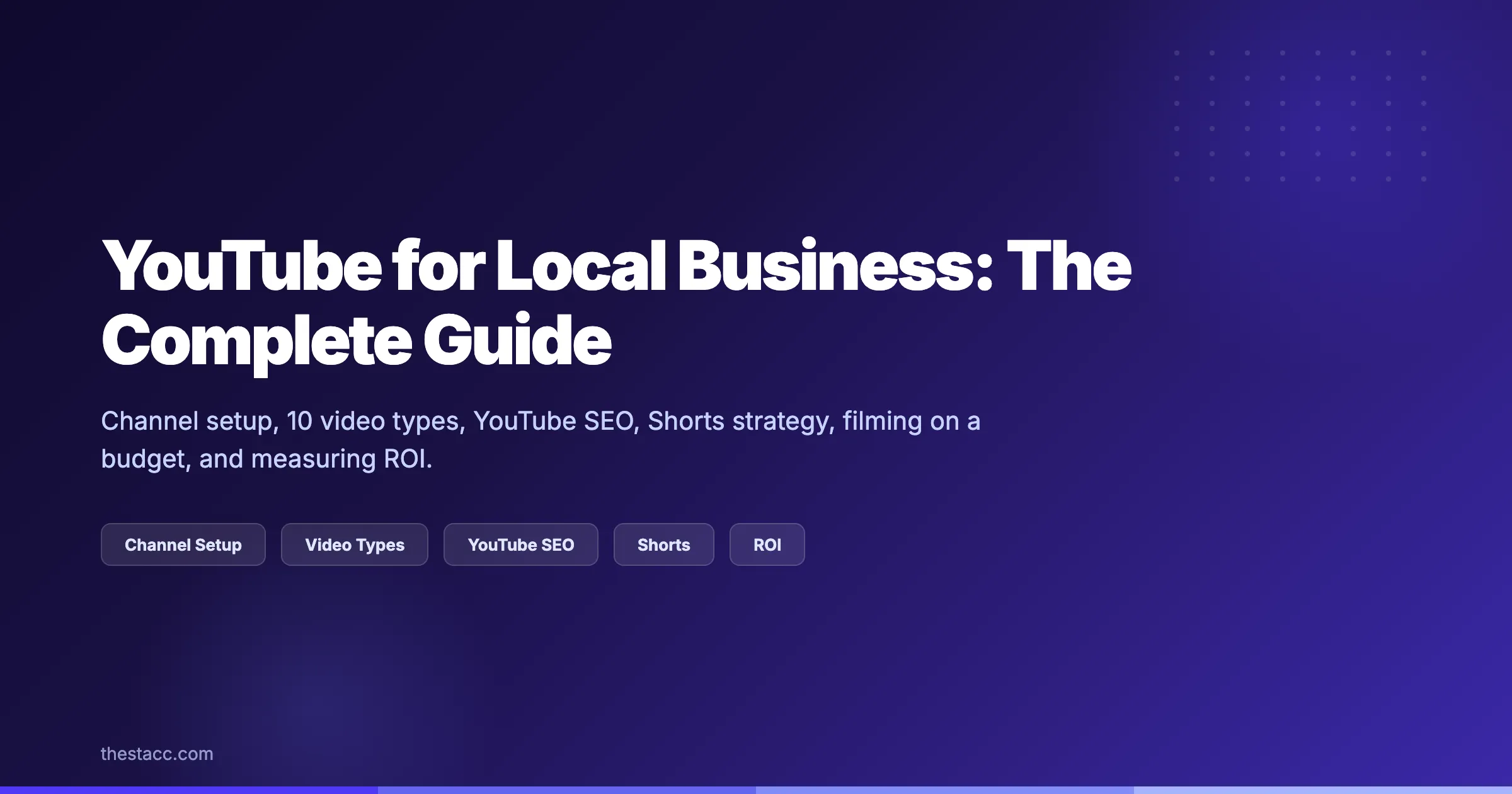 YouTube for Local Business: The Complete Guide (2026)