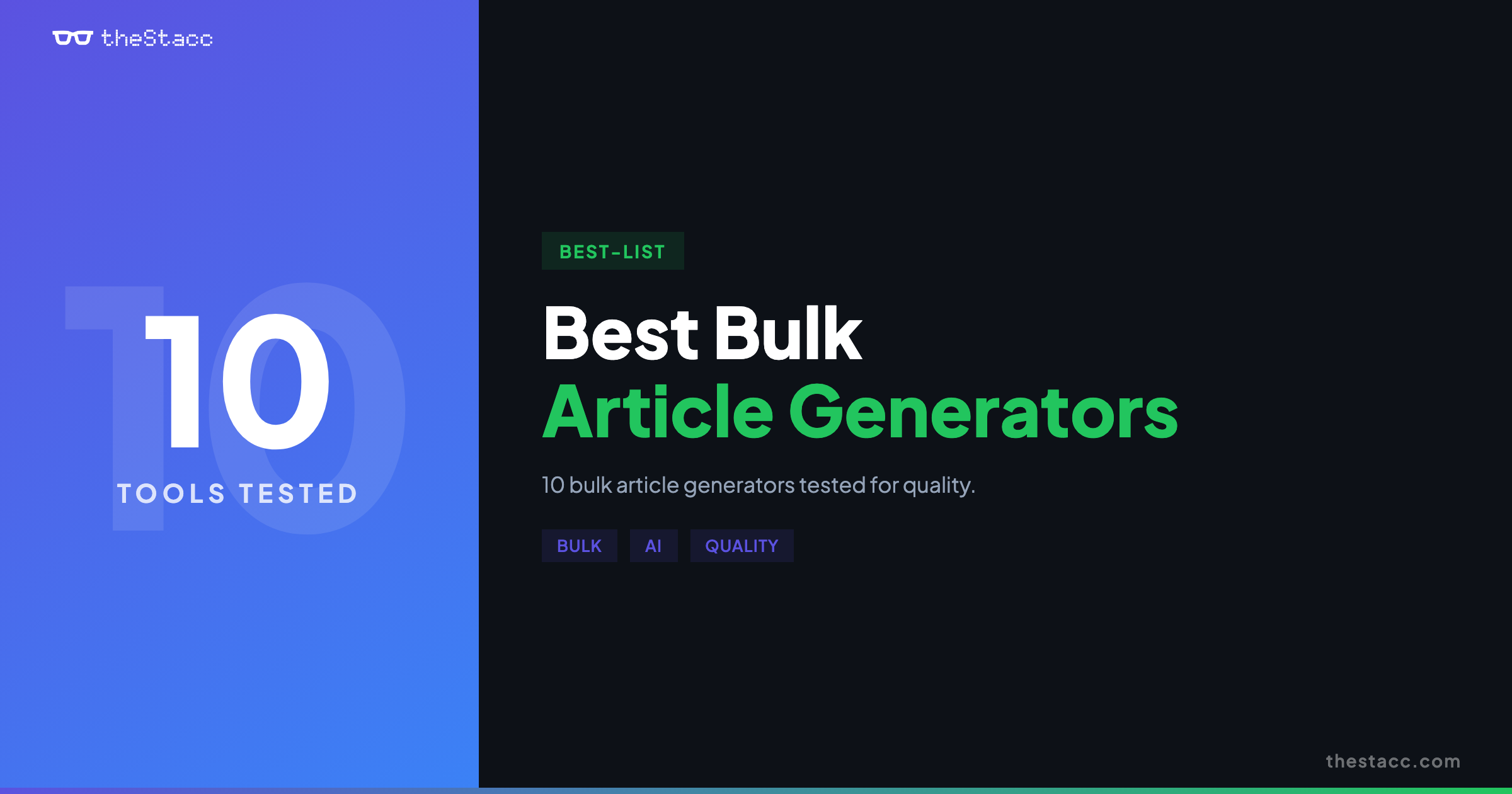 10 Best Bulk Article Generators in 2026 (Quality Tested)