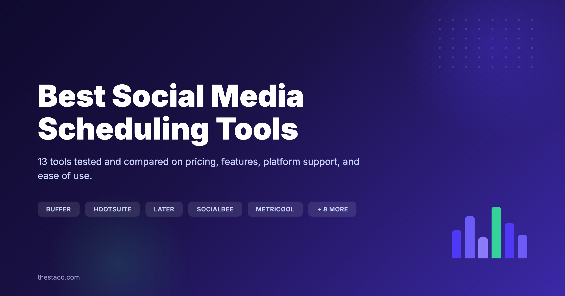 13 Best Social Media Scheduling Tools in 2026 (Tested)