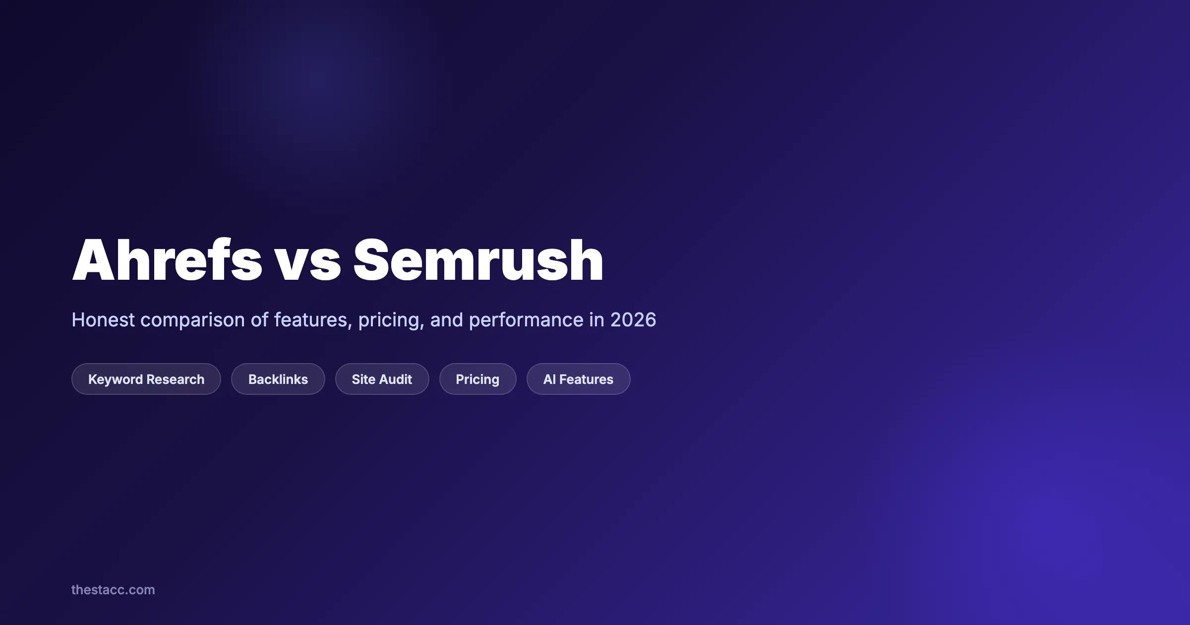 Ahrefs vs Semrush: Honest Comparison (2026)