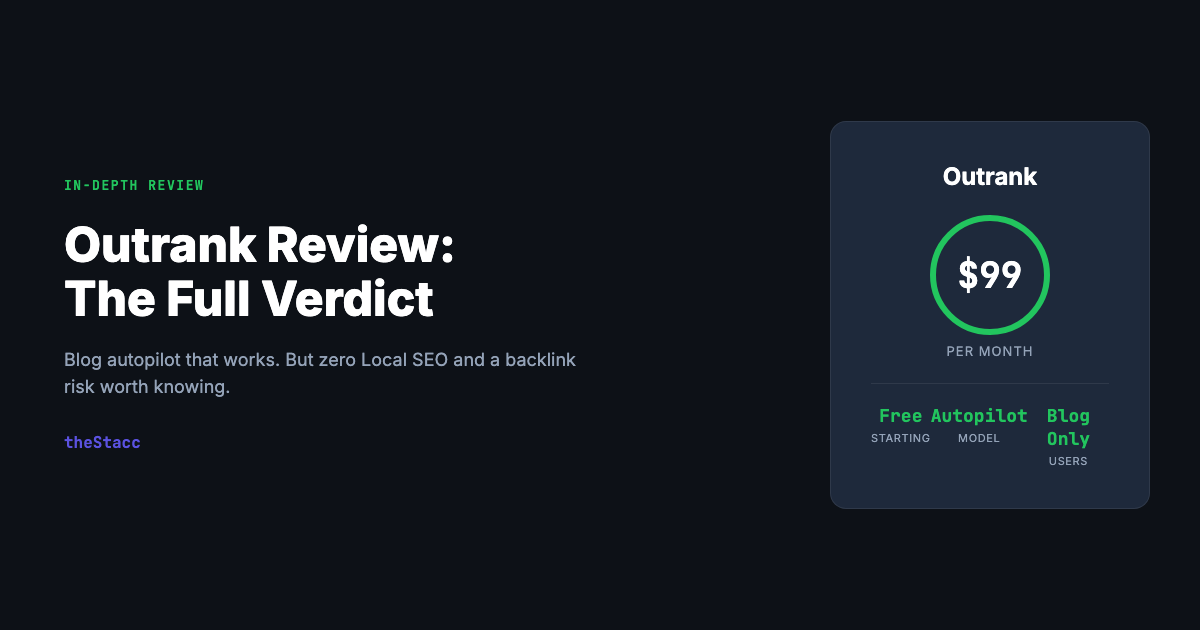 Outrank Review 2026: Honest In-Depth Verdict (After Testing It)